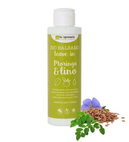 Balsamo senza risciaquo Moringa Lino LaSaponaria