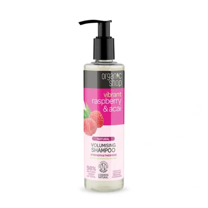 Shampoo volumizzante Lampone Acai Organic Shop